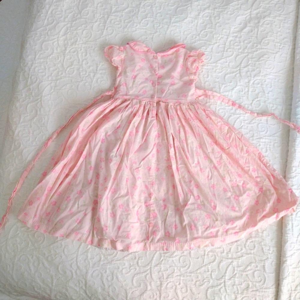 Beautiful pink flower dress